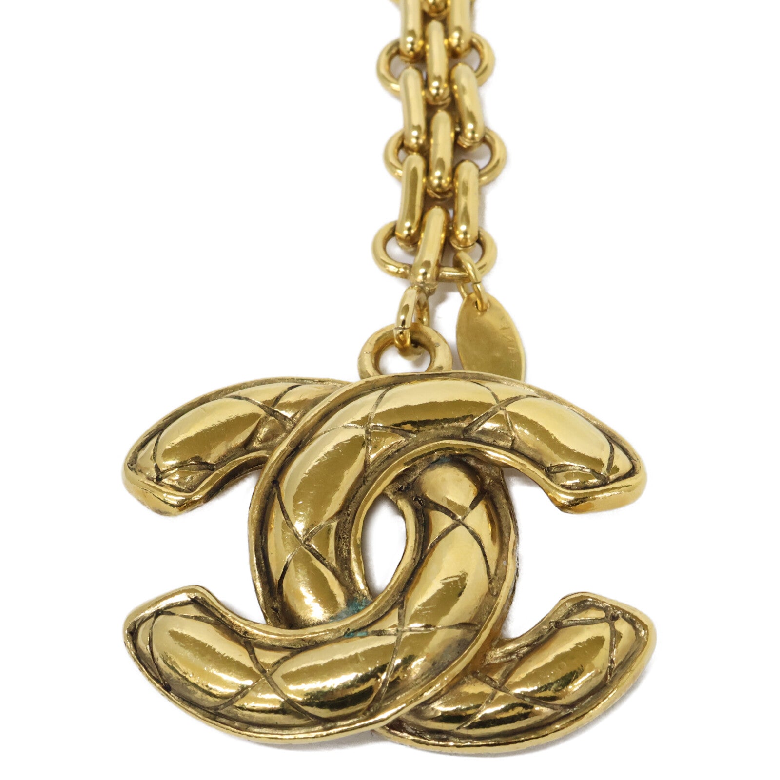 CHANEL シャネル ココマーク マトラッセ キーホルダー