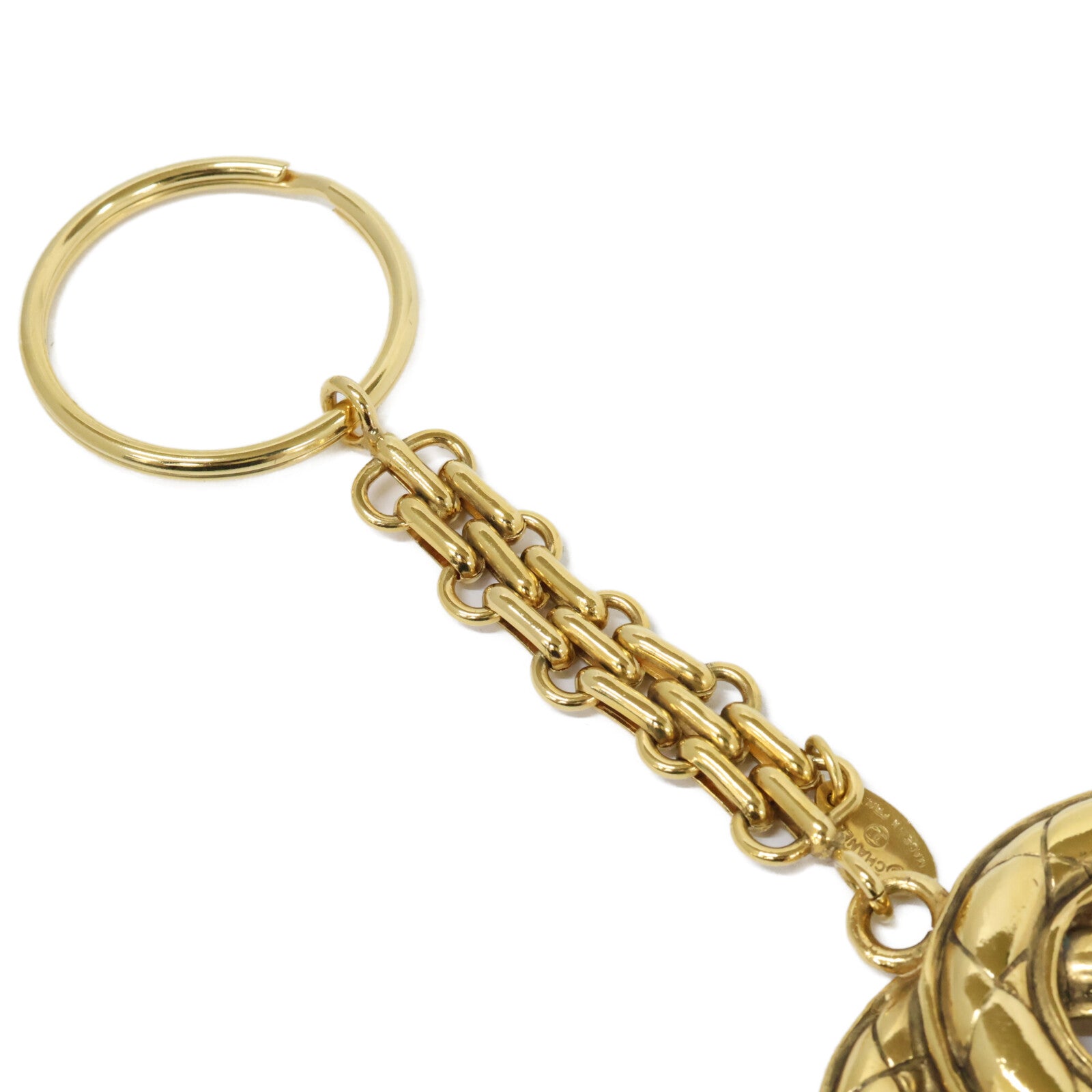 CHANEL シャネル ココマーク マトラッセ キーホルダー