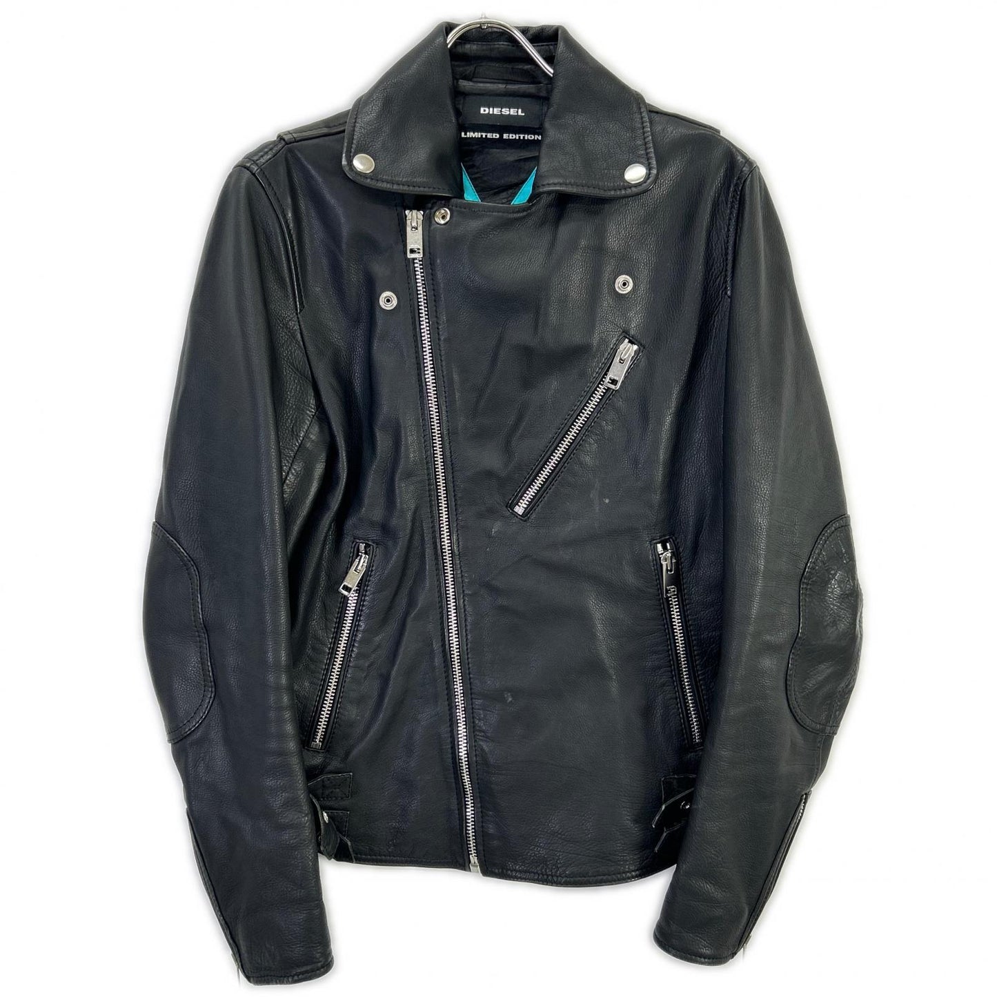 DIESEL ディーゼル ブラック Limited Edition ダブルライダースジャケット ジャケット