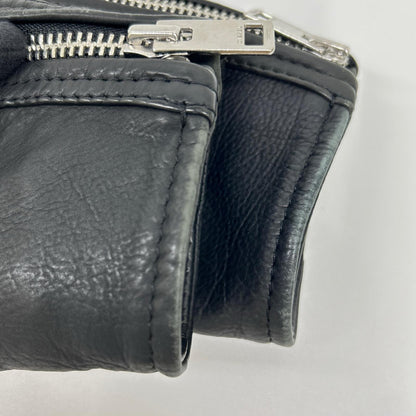 DIESEL ディーゼル ブラック Limited Edition ダブルライダースジャケット ジャケット