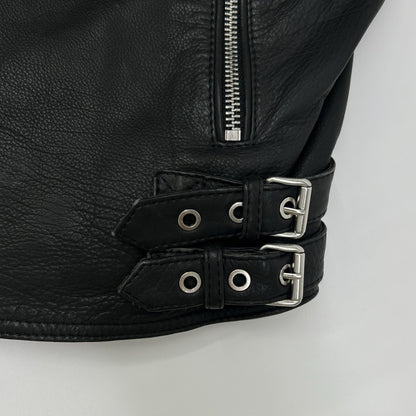 DIESEL ディーゼル ブラック Limited Edition ダブルライダースジャケット ジャケット