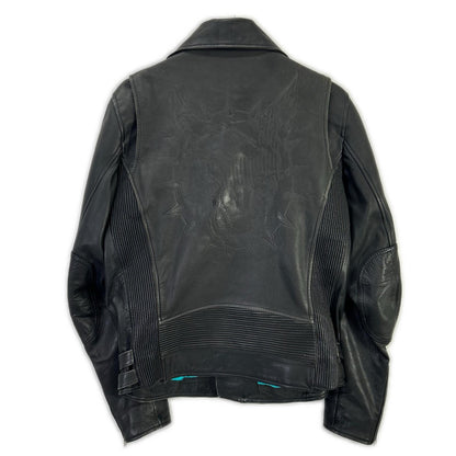 DIESEL ディーゼル ブラック Limited Edition ダブルライダースジャケット ジャケット