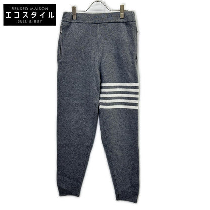 P.M.D.S.(PREMIUM MOOD DENIM SUPERIOR) ピーエムディーエス グレー ウールカシミヤ ライン ジョガーパンツ ボトムス