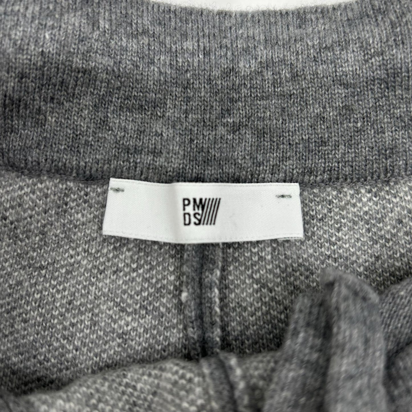 P.M.D.S.(PREMIUM MOOD DENIM SUPERIOR) ピーエムディーエス グレー ウールカシミヤ ライン ジョガーパンツ ボトムス