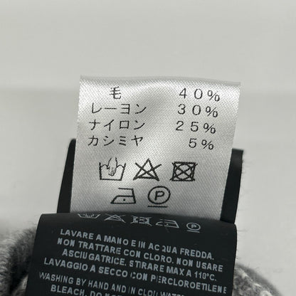P.M.D.S.(PREMIUM MOOD DENIM SUPERIOR) ピーエムディーエス グレー ウールカシミヤ ライン ジョガーパンツ ボトムス