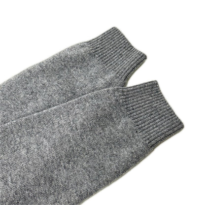 P.M.D.S.(PREMIUM MOOD DENIM SUPERIOR) ピーエムディーエス グレー カシミヤ混 クルーネックセーター トップス