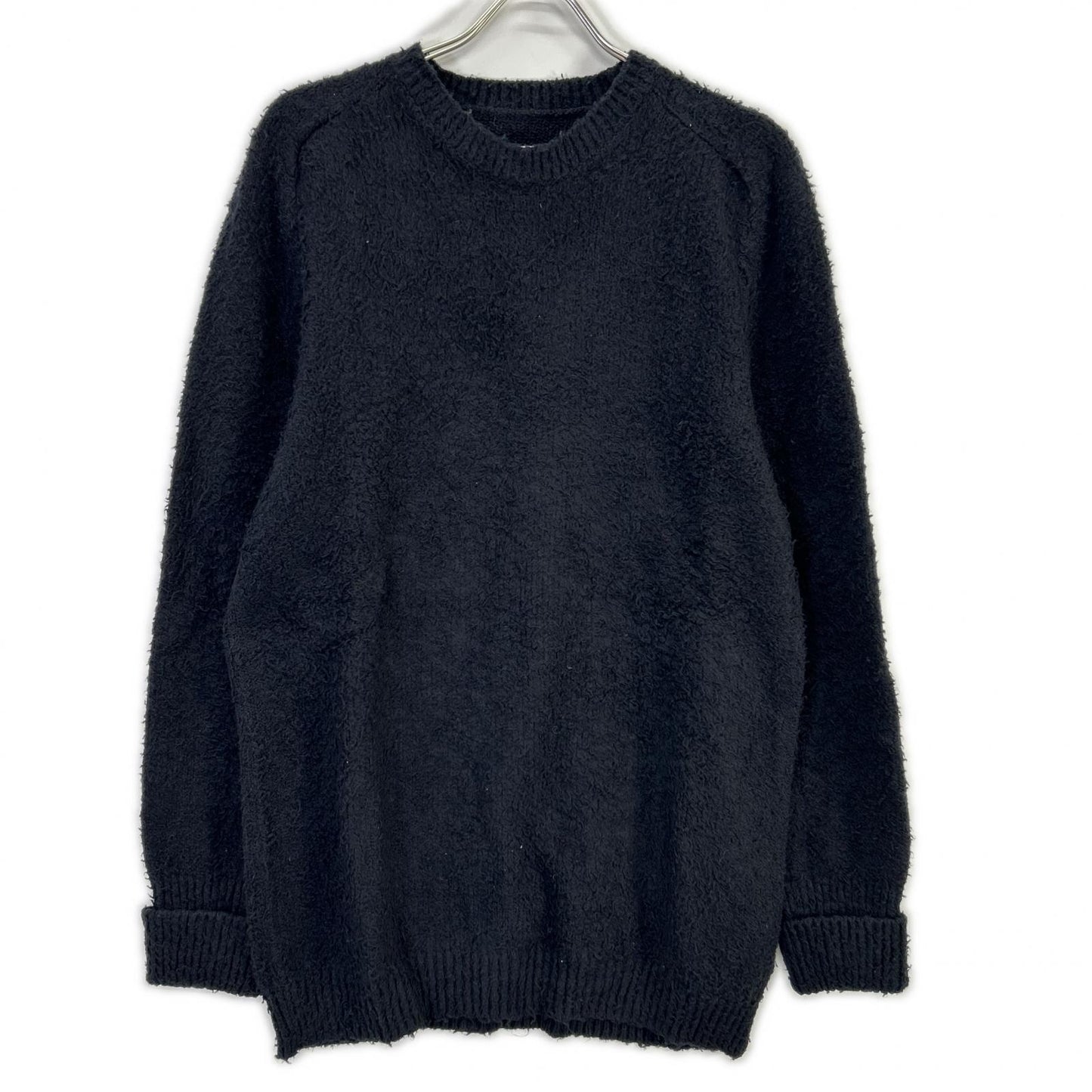 Maison margiela メゾンマルジェラ 22年 SI0GP0001 ブラック パイルセーター トップス