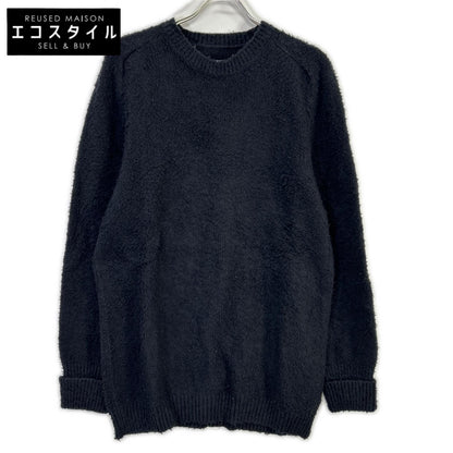 Maison margiela メゾンマルジェラ 22年 SI0GP0001 ブラック パイルセーター トップス