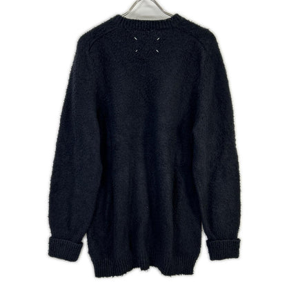 Maison margiela メゾンマルジェラ 22年 SI0GP0001 ブラック パイルセーター トップス