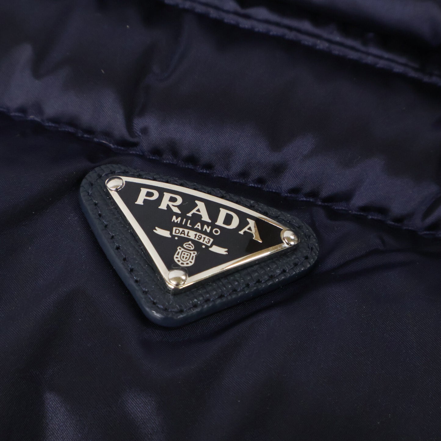 PRADA プラダ 【国内正規】290546 トライアングルロゴ ダウン ベスト