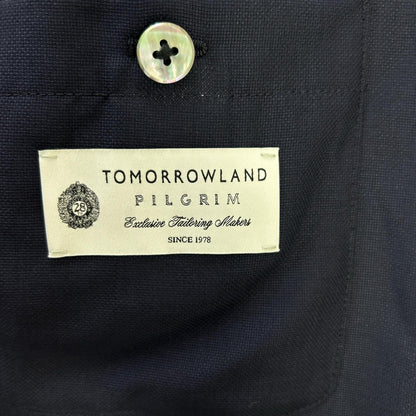 TOMORROWLAND PILGRIM トゥモローランドピルグリム ネイビー ウールシルク ゼニア生地 2B テーラードジャケット ジャケット