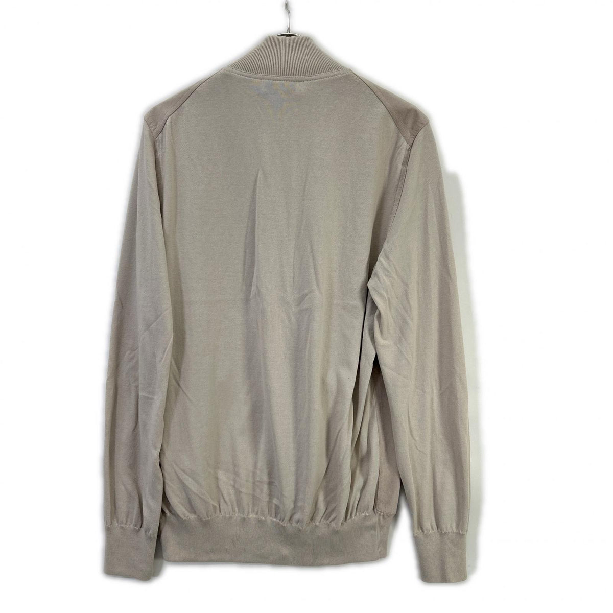 GRAN SASSO グランサッソ 57139 18037 ベージュ スタンド スエード切り替え ZIP ブルゾン ジャケット