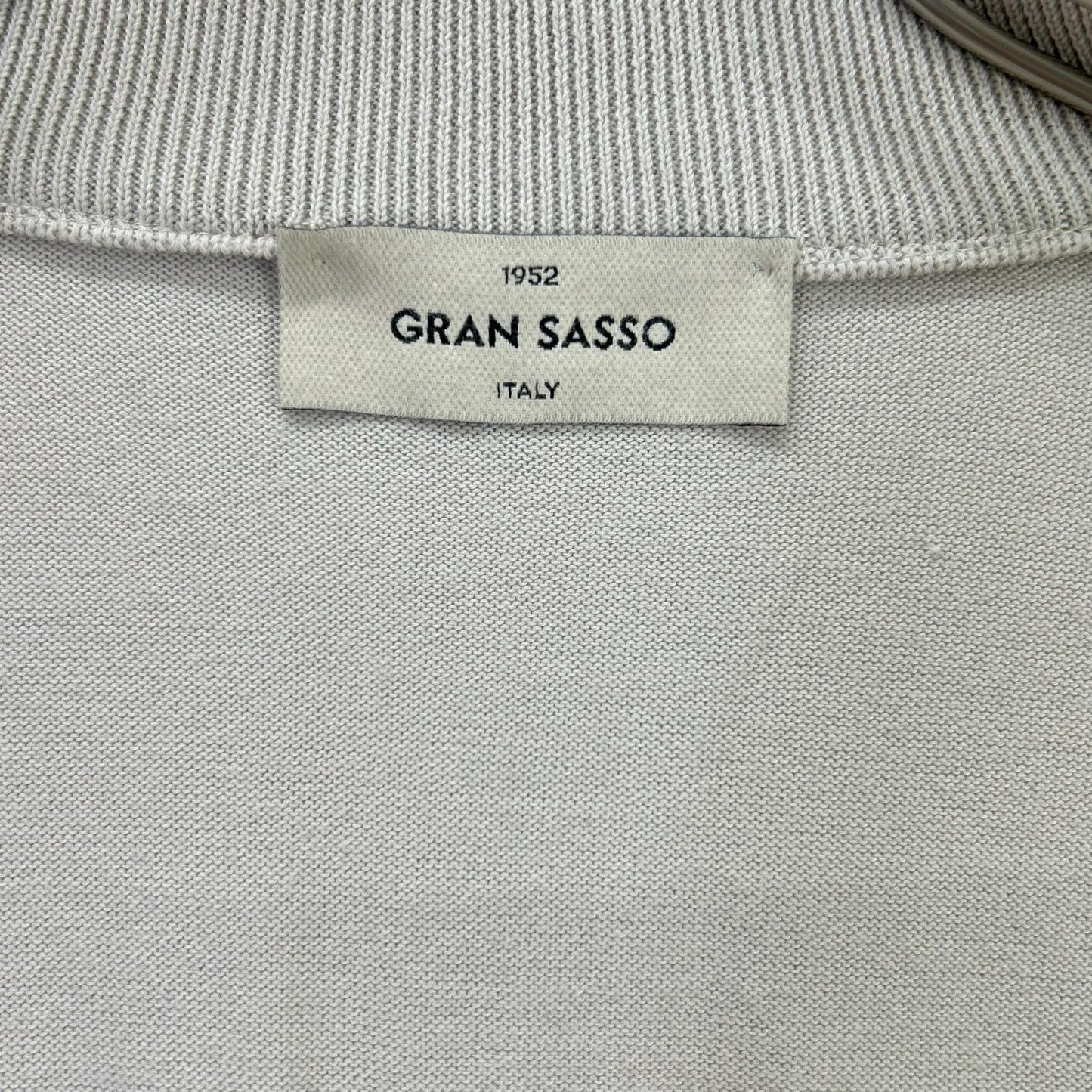 GRAN SASSO グランサッソ 57139 18037 ベージュ スタンド スエード切り替え ZIP ブルゾン ジャケット