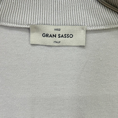 GRAN SASSO グランサッソ 57139 18037 ベージュ スタンド スエード切り替え ZIP ブルゾン ジャケット