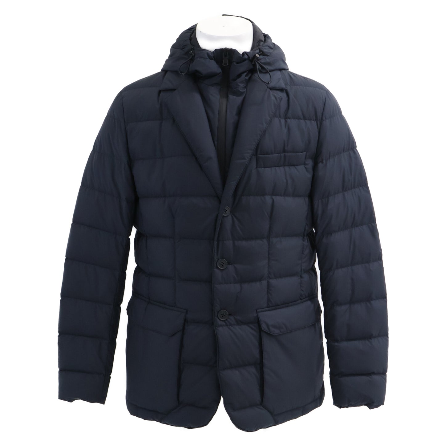 MONCLER モンクレール 【美品】VERN レイヤードカラー テーラード フーディダウンジャケット ジャケット