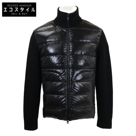 MONCLER モンクレール 美品 MAGLIONE TRICOT CARDIGAN ニット切替 ダウンジャケット ジャケット