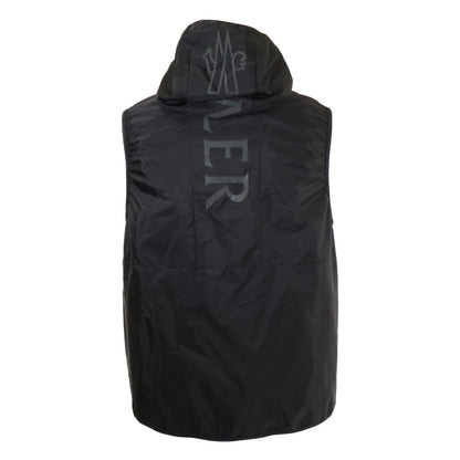 MONCLER モンクレール 新品同様 24年 MORETAN ナイロン フーディー ベスト ジャケット