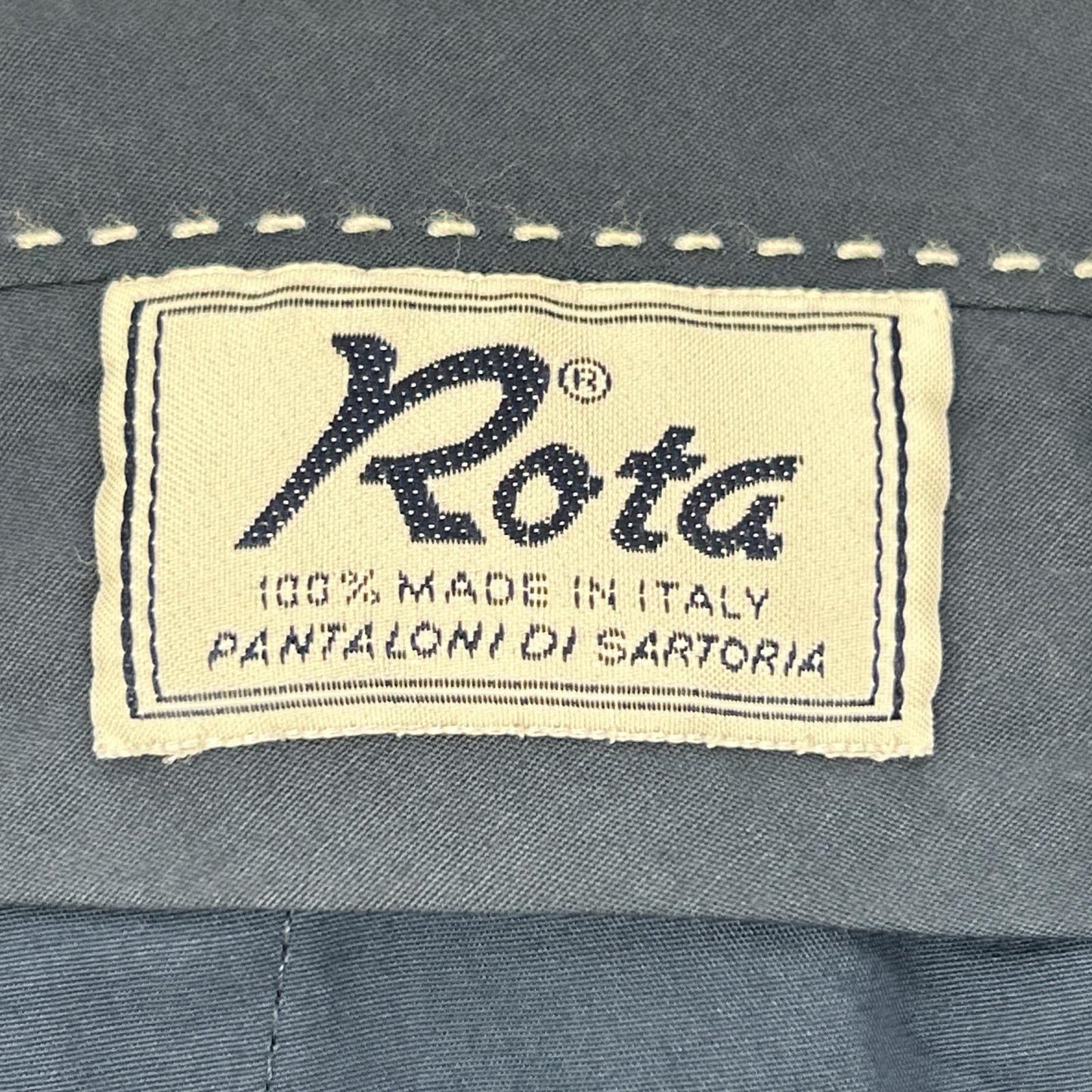Rota ロータ ネイビー コットン テーパードパンツ ボトムス