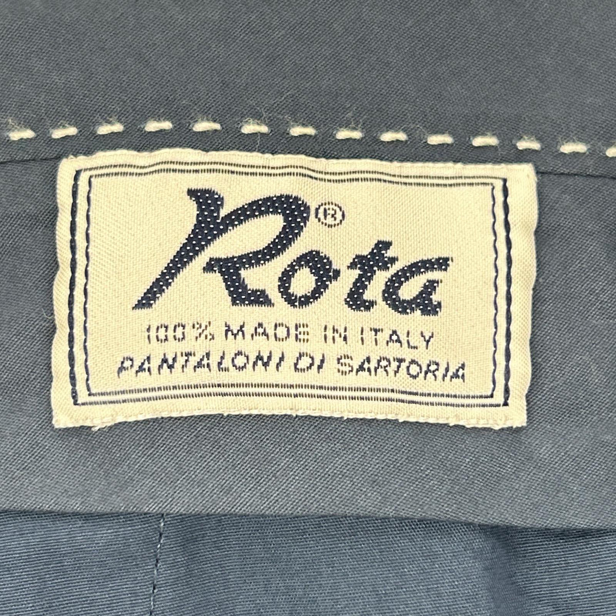 Rota ロータ ネイビー コットン テーパードパンツ ボトムス