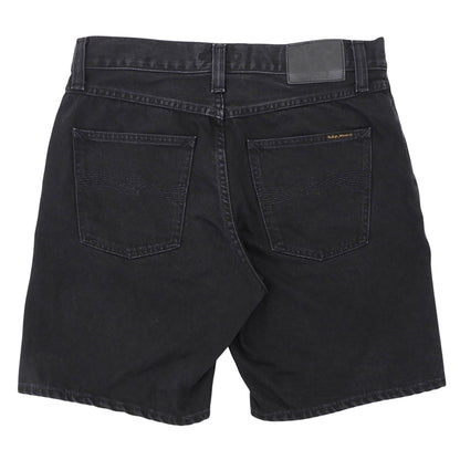 NudieJeans ヌーディージーンズ seth denim shorts ボトムス メンズ ブラック 31 1016781 ボトムス