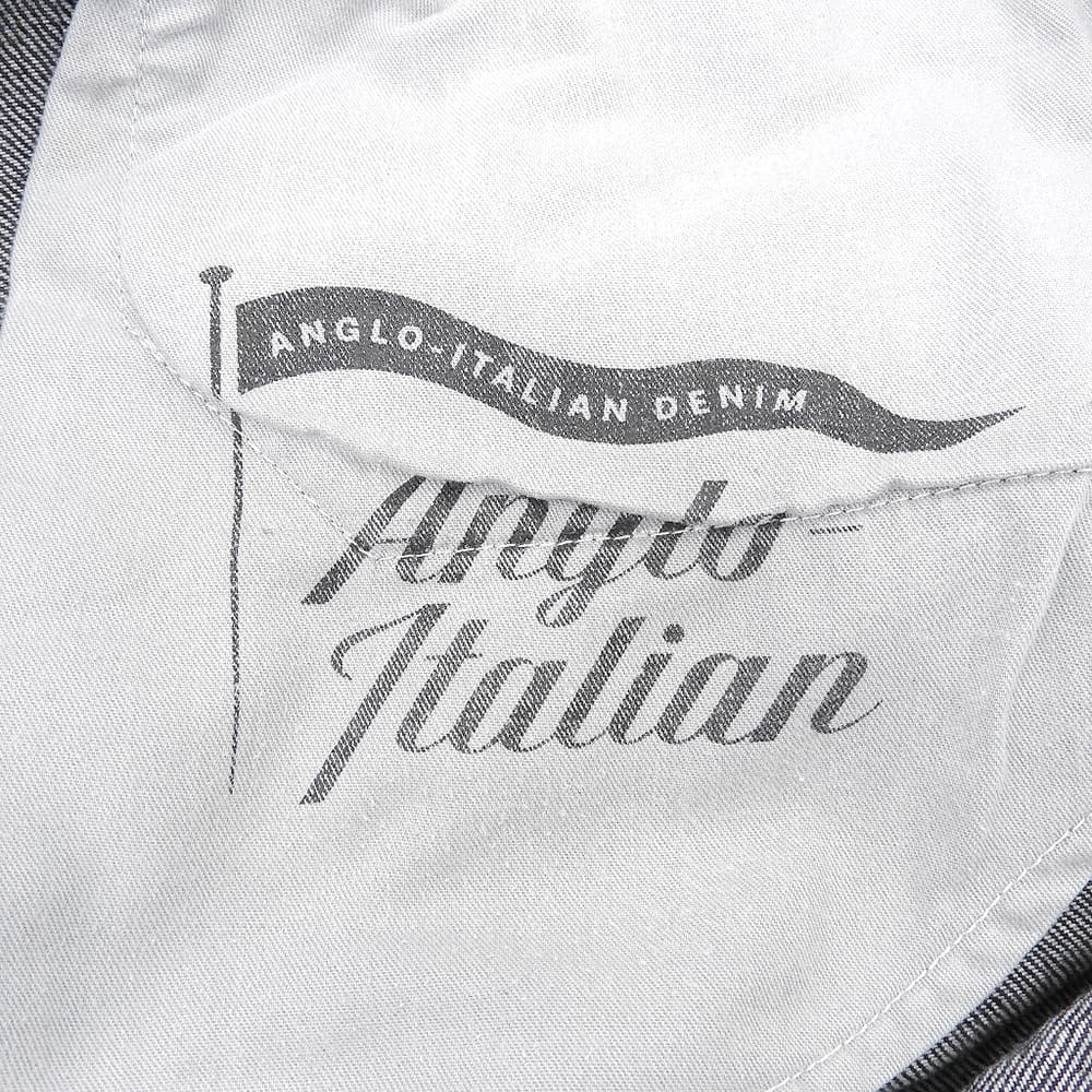 Anglo-Italian アングロイタリアン デニムパンツ ボトムス メンズ ブラック W30 31 ボトムス