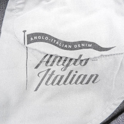 Anglo-Italian アングロイタリアン デニムパンツ ボトムス メンズ ブラック W30 31 ボトムス