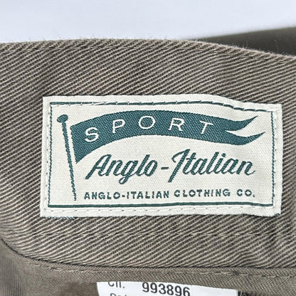 Anglo-Italian アングロイタリアン ベージュ 993896 サイドアジャスター スラックスパンツ ボトムス