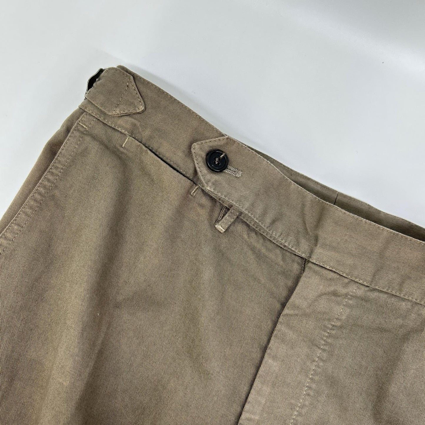 Anglo-Italian アングロイタリアン ベージュ 993896 サイドアジャスター スラックスパンツ ボトムス