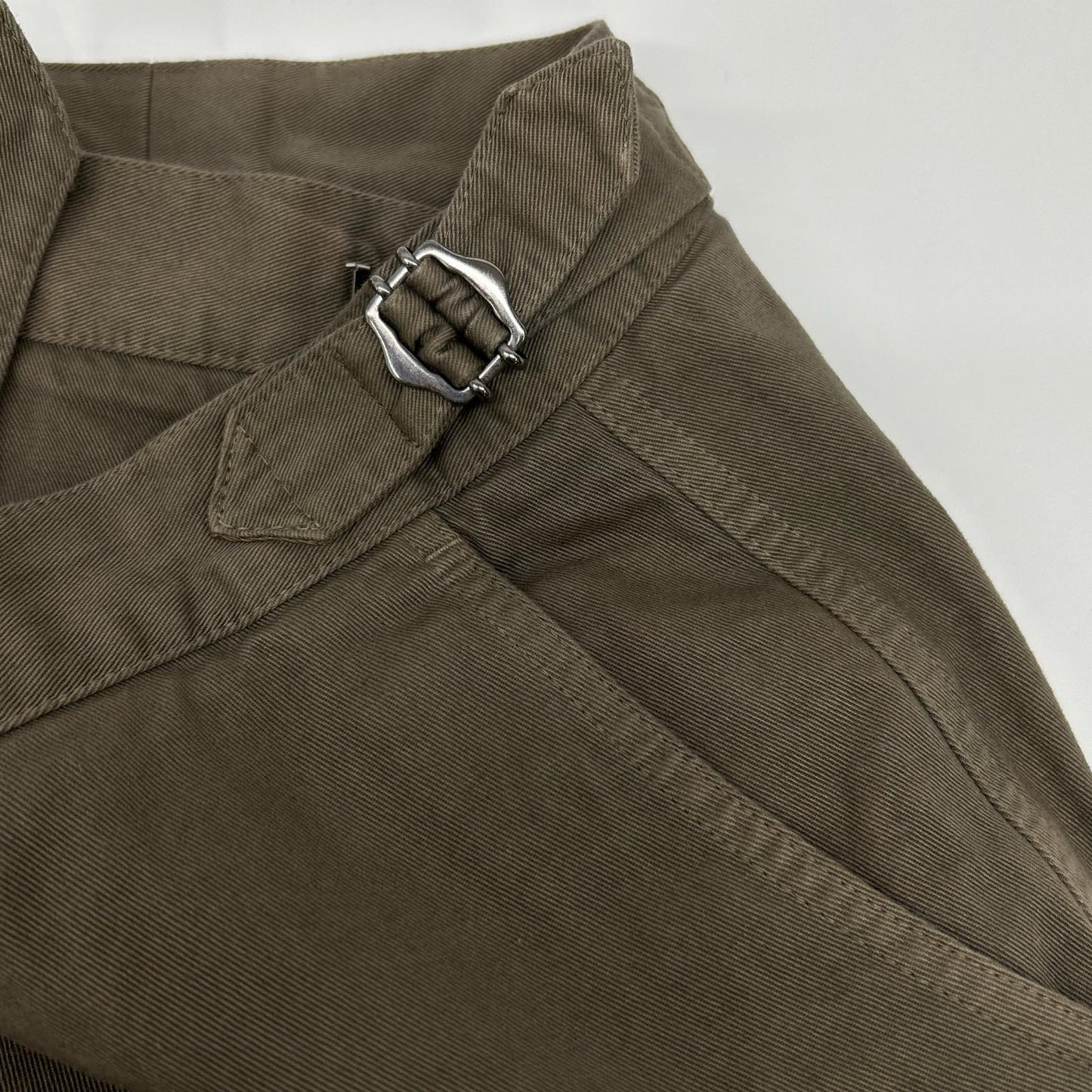 Anglo-Italian アングロイタリアン ベージュ 993896 サイドアジャスター スラックスパンツ ボトムス