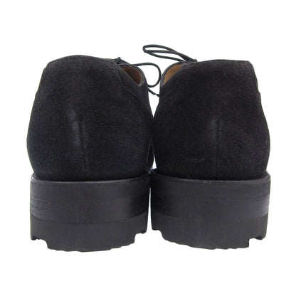 Paraboot パラブーツ 美品 CHAMBORD SUEDE スエード シューズ メンズ ブラック 6 1/2F シューズ