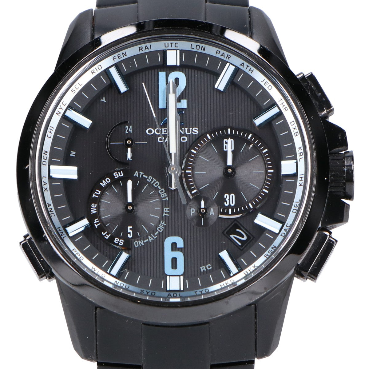 CASIO カシオ OCW-T2000B-1AJF OCEANUS オシアナス マルチバンド6 タフソーラー電波 腕時計