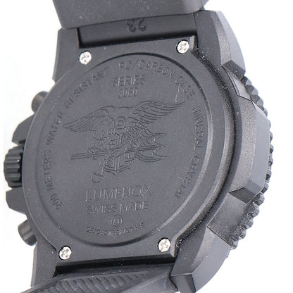 LUMINOX ルミノックス 【美品】3080SERIES NAVY SEAL COLORMARK CHRONOGRAPH クロノグラフ クオーツ 腕時計
