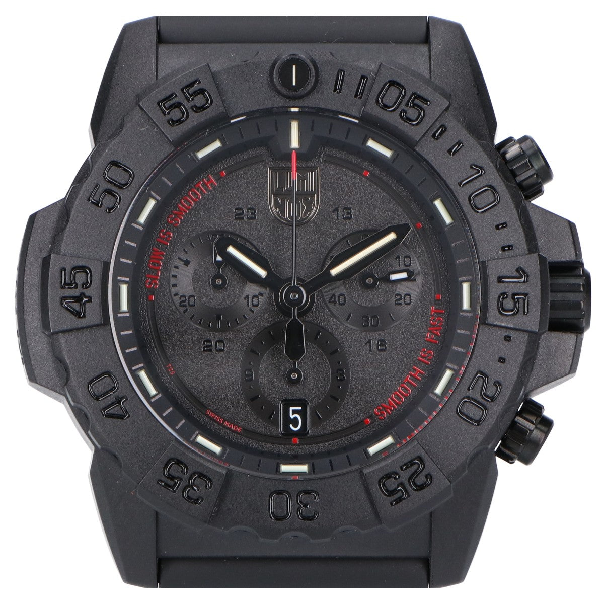 LUMINOX ルミノックス 【美品】NAVY SEAL CHRONOGRAPH 3580 SERIES 3581.SIS クロノグラフ クォーツ 腕時計