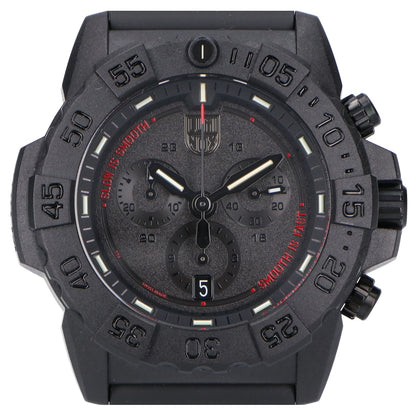 LUMINOX ルミノックス 【美品】NAVY SEAL CHRONOGRAPH 3580 SERIES 3581.SIS クロノグラフ クォーツ 腕時計