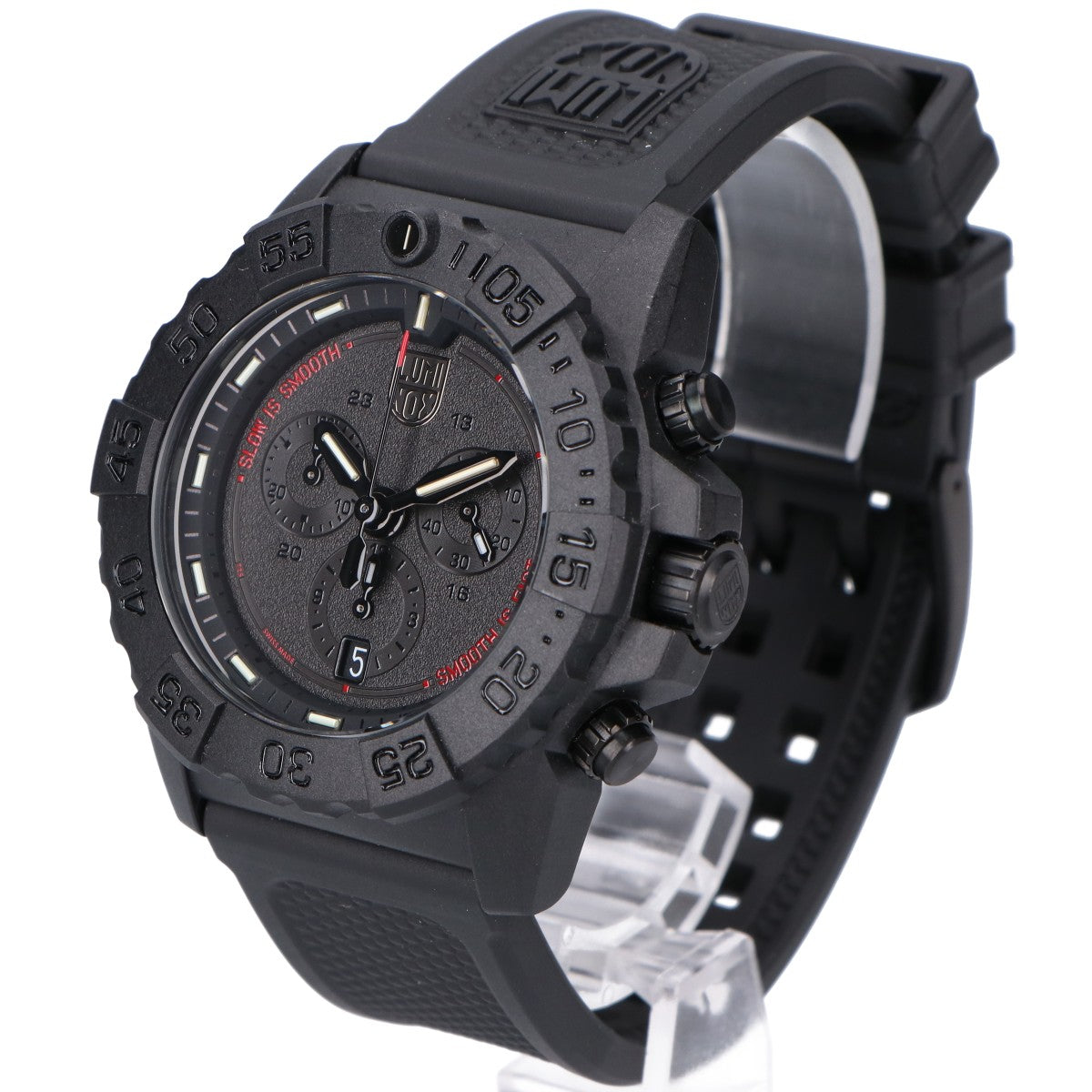 LUMINOX ルミノックス 【美品】NAVY SEAL CHRONOGRAPH 3580 SERIES 3581.SIS クロノグラフ クォーツ 腕時計