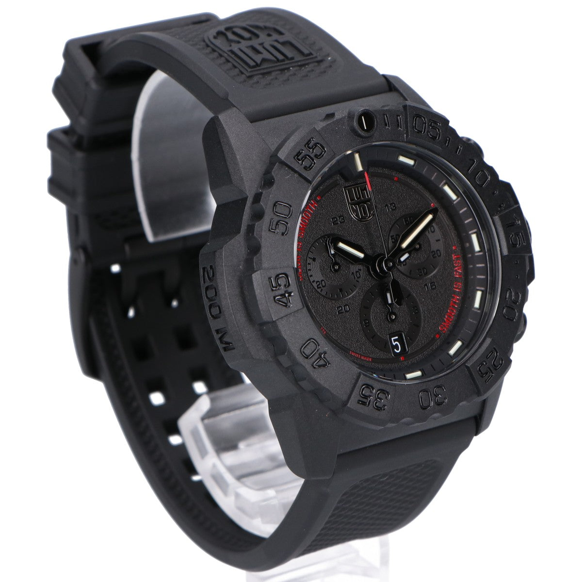 LUMINOX ルミノックス 【美品】NAVY SEAL CHRONOGRAPH 3580 SERIES 3581.SIS クロノグラフ クォーツ 腕時計