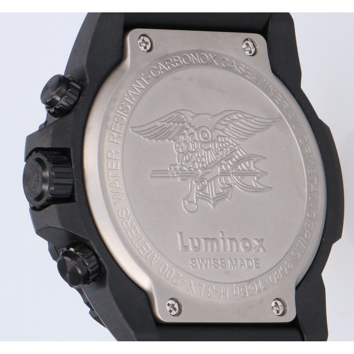 LUMINOX ルミノックス 【美品】NAVY SEAL CHRONOGRAPH 3580 SERIES 3581.SIS クロノグラフ クォーツ 腕時計