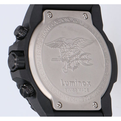 LUMINOX ルミノックス 【美品】NAVY SEAL CHRONOGRAPH 3580 SERIES 3581.SIS クロノグラフ クォーツ 腕時計