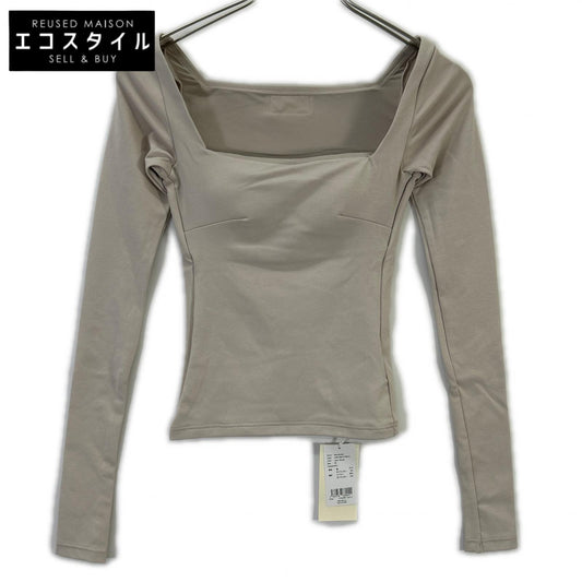 AMATERAS アマテラス ベージュ 2503-AMA-CTS0016 Dreamy×WABISABI long sleeve top トップス