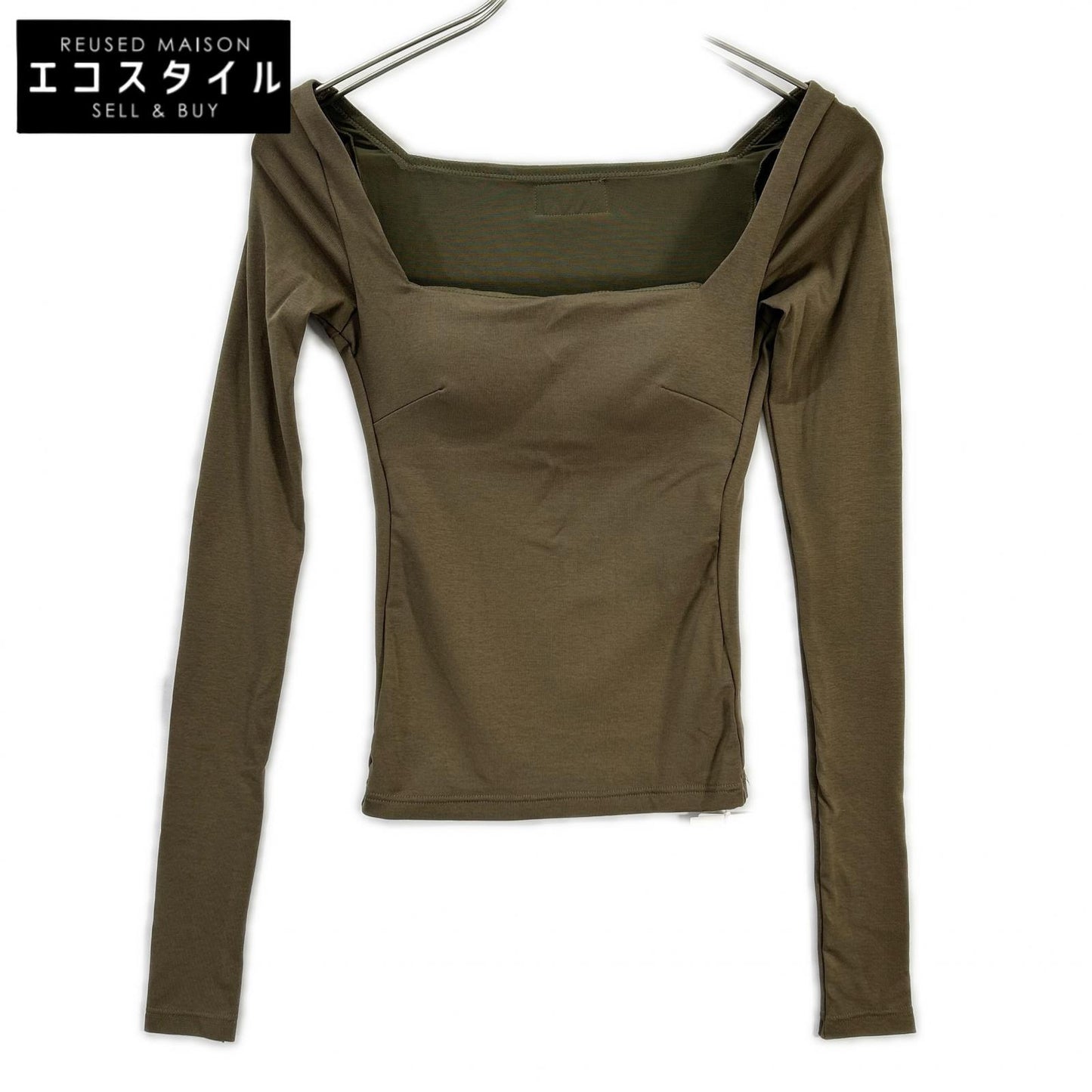 AMATERAS アマテラス カーキ 25913026 Dreamy×WABISABI long sleeve top トップス