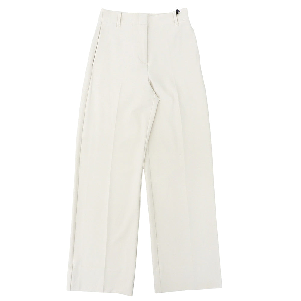 BANANA REPUBLIC バナナ リパブリック 未使用 モダンストレートフィット ストレートパンツ ボトムス レディース オフホワイト 0 ボトムス