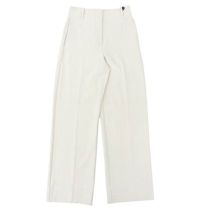 BANANA REPUBLIC バナナ リパブリック 未使用 モダンストレートフィット ストレートパンツ ボトムス レディース オフホワイト 0 ボトムス