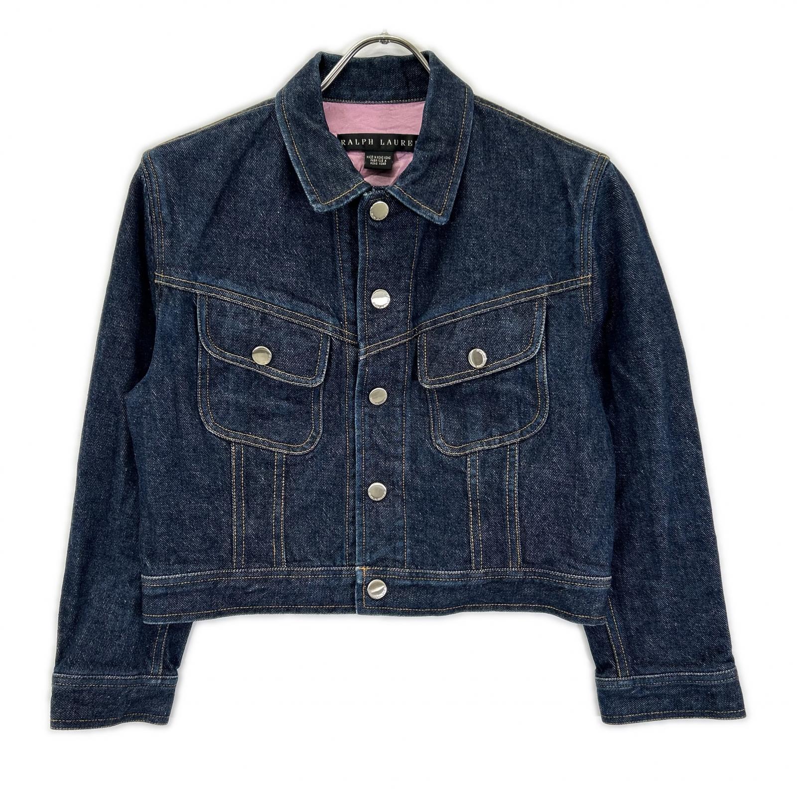 RALPH LAUREN Ralph Lauren indigo denim jacket jacket