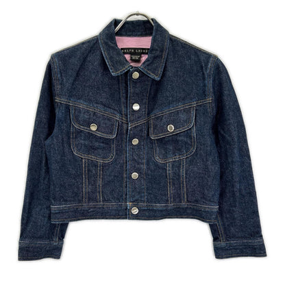 RALPH LAUREN Ralph Lauren indigo denim jacket jacket