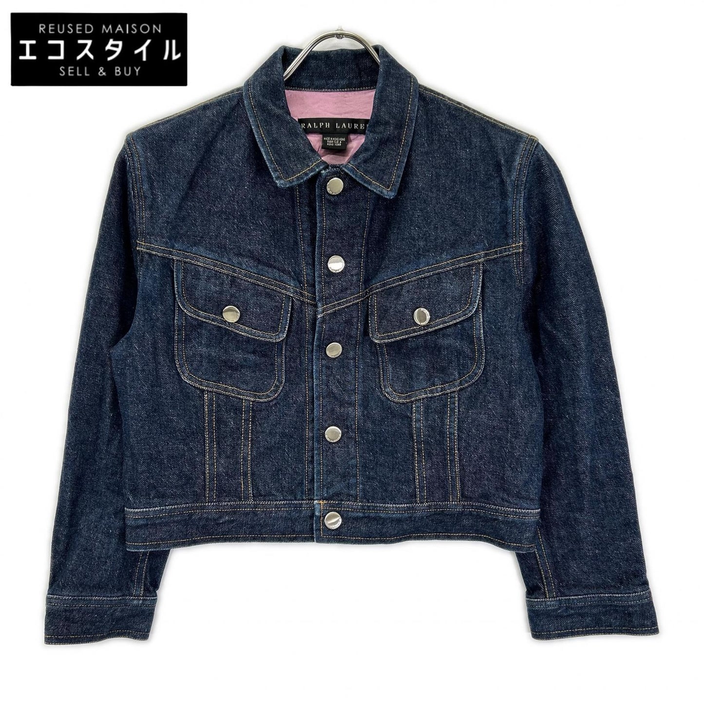 RALPH LAUREN Ralph Lauren indigo denim jacket jacket