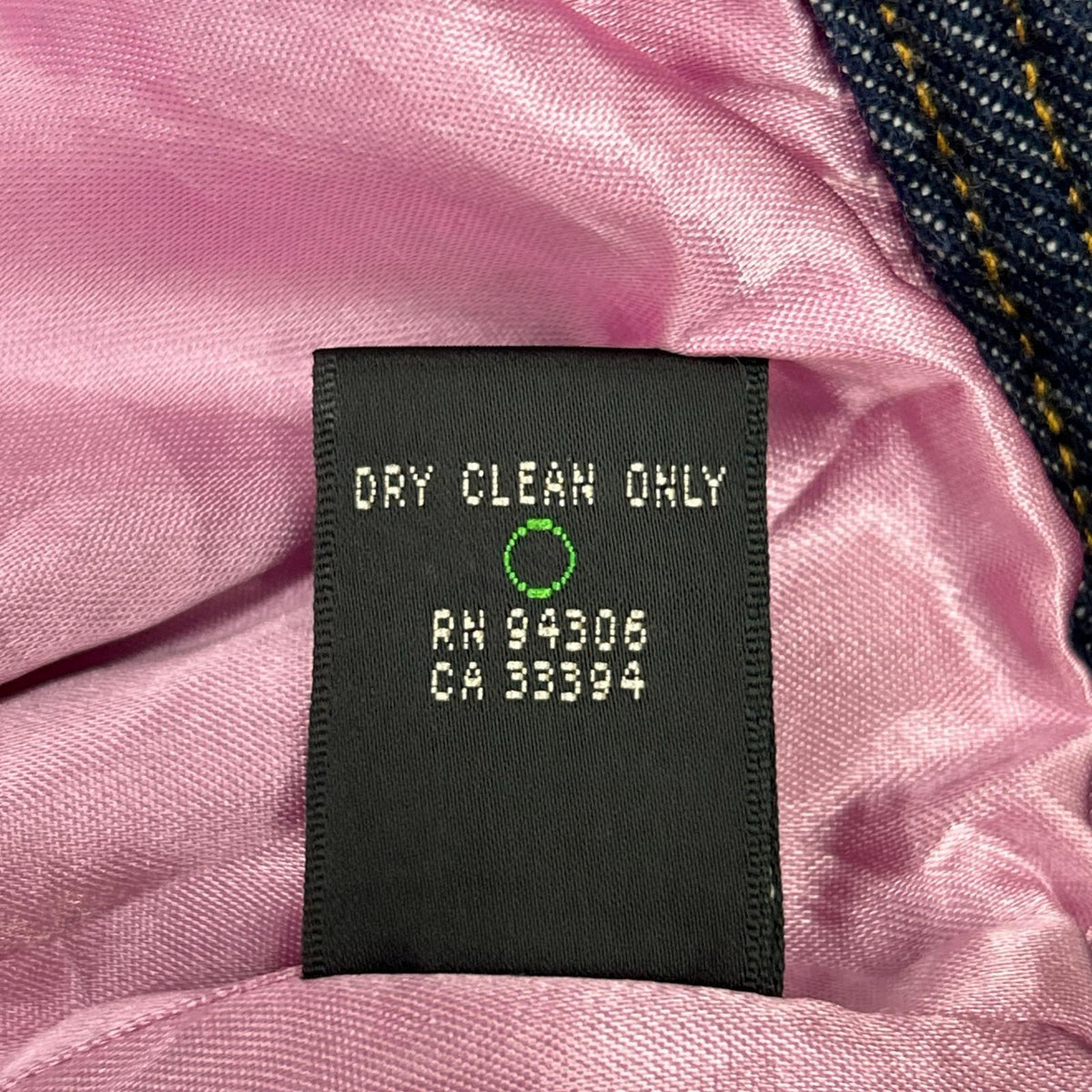 RALPH LAUREN Ralph Lauren indigo denim jacket jacket