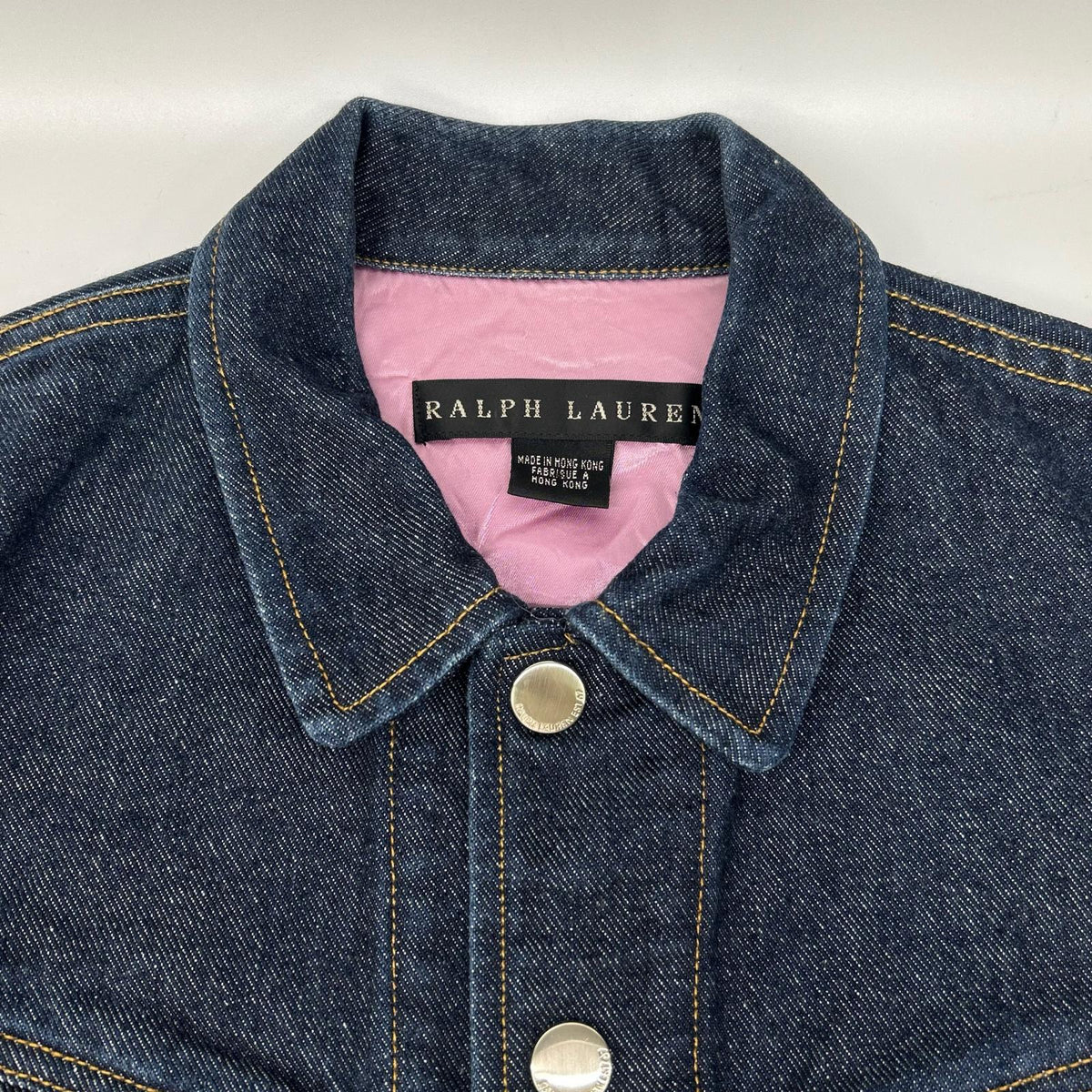 RALPH LAUREN Ralph Lauren indigo denim jacket jacket