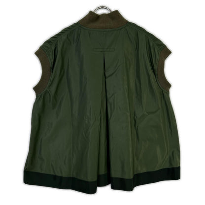 sacai サカイ SCW-002 カーキ MA-1ジャケット ベスト ベスト