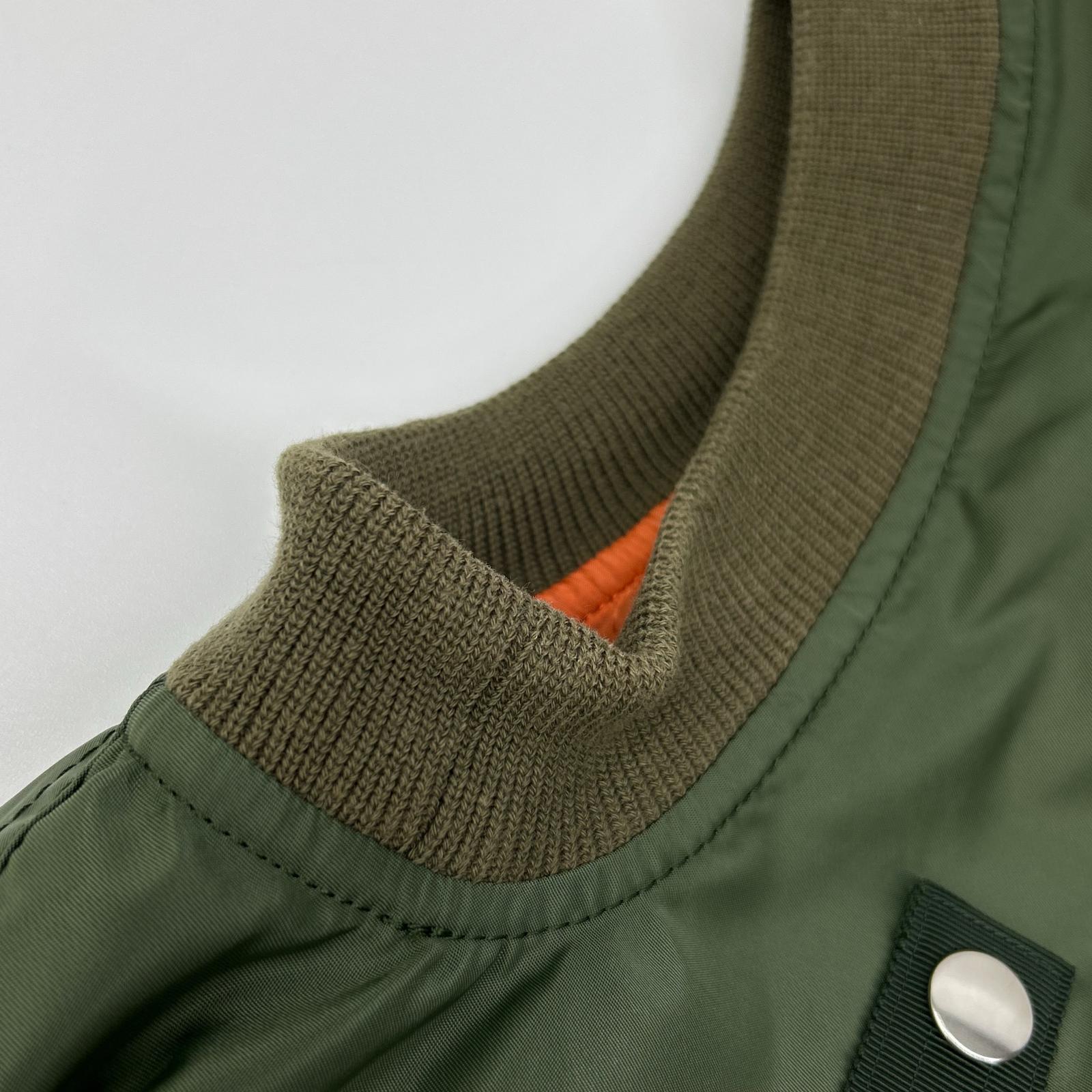 sacai サカイ SCW-002 カーキ MA-1ジャケット ベスト ベスト