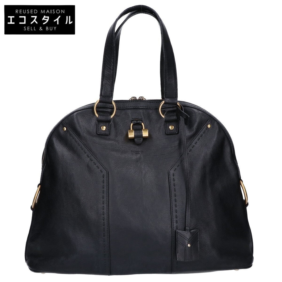 YvesSaintLaurent イヴサンローラン ミューズ レザー トートバッグ